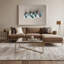 Minimalisme 88, art mural sur toile grise-2129330118