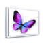 Violet et papillon bleu - reproduction sur toile-59710494-59710487