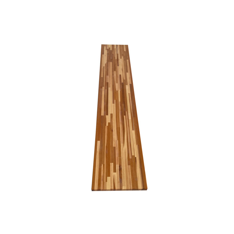 Dessus Knya Butcher Block, Noyer blanc, 1,5 po x 26 po x 72 po
