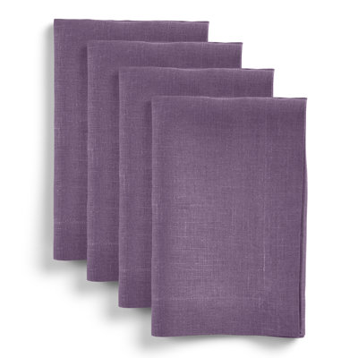 Diana - 100% Pure Linen Dinner Napkins