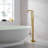 Florin Single Lever Handle Freestanding Floor Mounted Tub Filler with Handshower-106451117