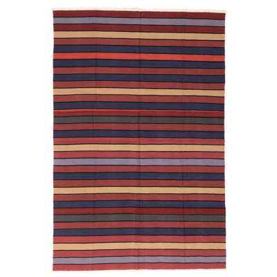 Boho Red Kilim 6'0" x 9'0"