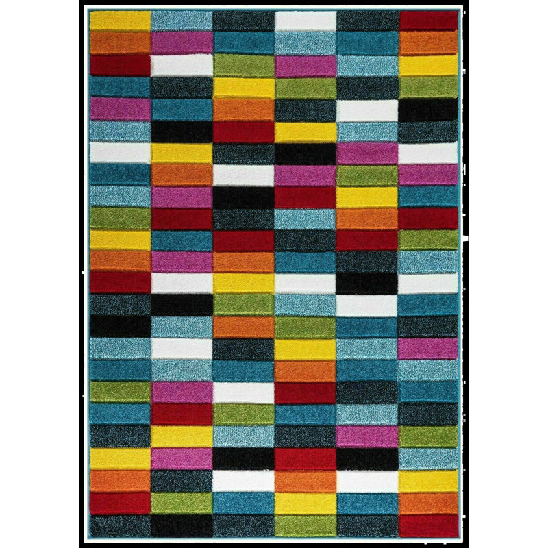 Lili-Ana Geometric Area Rug, Rectangle 120 x 170cm