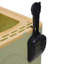 Haleigh Plastic Enclosed Litter Box with Built-in Scoop