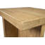 Table de bout avec tablette de rangement en bois massif Bridges