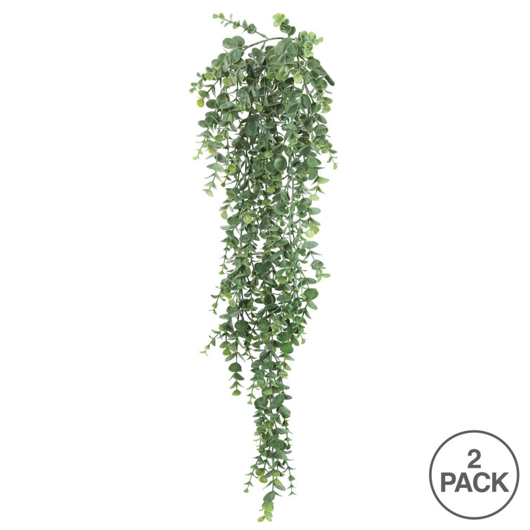 3 Pack - 13 Artificial Eucalyptus Bushes, Faux Greenery Spray, Fake E