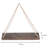 Mcspadden 2 Piece Triangle Solid Wood Floating Shelf-2066456558