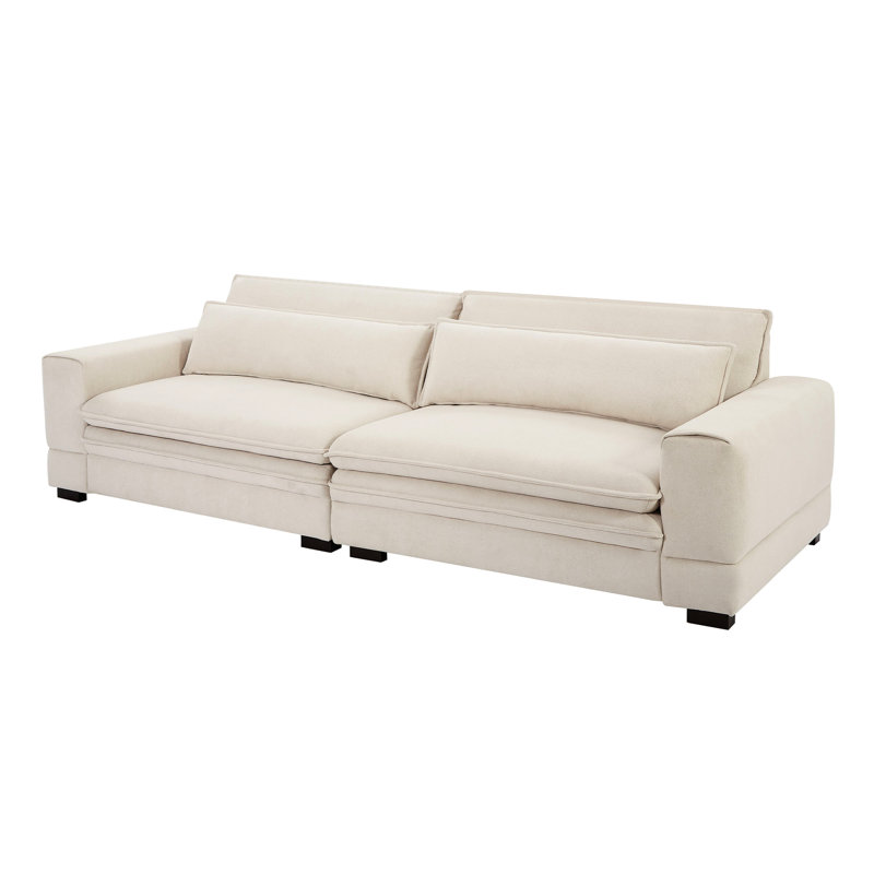 Bedroom Beige Mid-Century - High Foam Cushion And Stylish Look For Waiting Area, Hotel Lobby Comfortable Seating Area