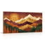 «Mountain Sunset», reproduction d'art sur toile encadrée de 1 x 58 po x 28 po-1695545797