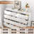 9 Drawer Dresser, High Gloss-75212450