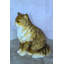Charmante statue pour chat en bronze de la collection Nifao 12 po x 10 po x H 14 po