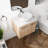 Masami 23.64 " W Wall Mounted 1 Single Vanity Bathroom Vanity With Ceramic Top