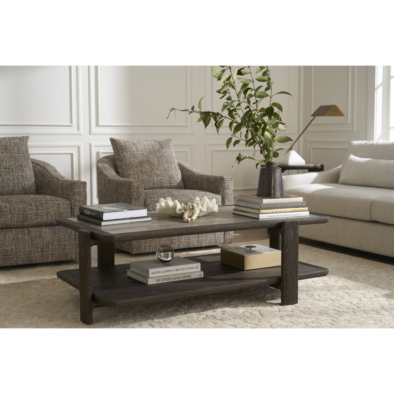Modern Cocktail Table, Gray