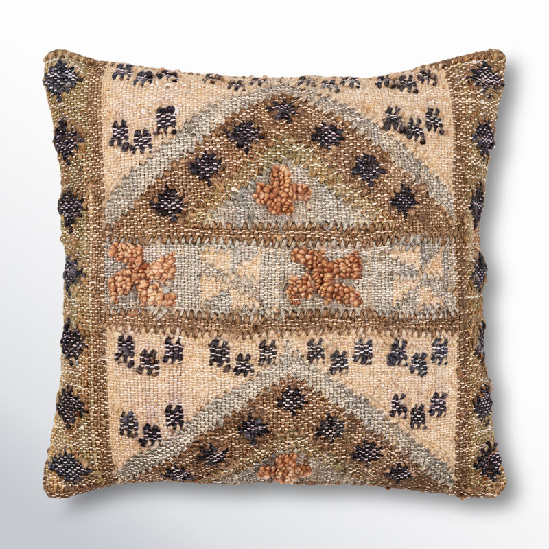 Cornell Pillow Cover & Insert 4 Throw Down, 18" x 18"