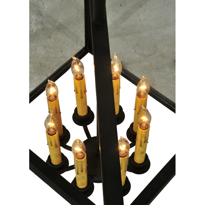 Lustre carré 36 po Kitzi