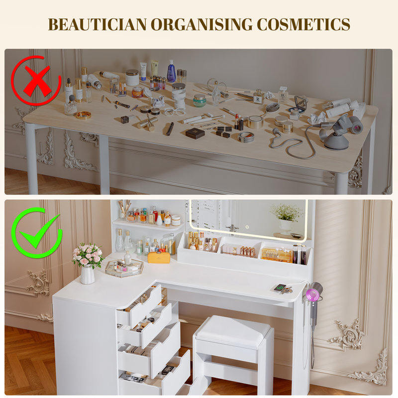 Dressing Table, White