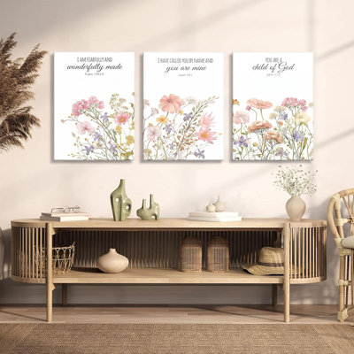 3 Piece Wrapped Canvas Print