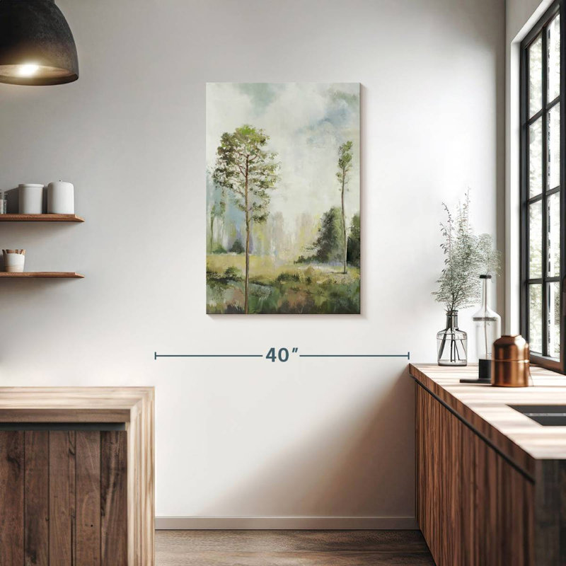Harnek, grands arbres verts I, H 36 po x l 24 po