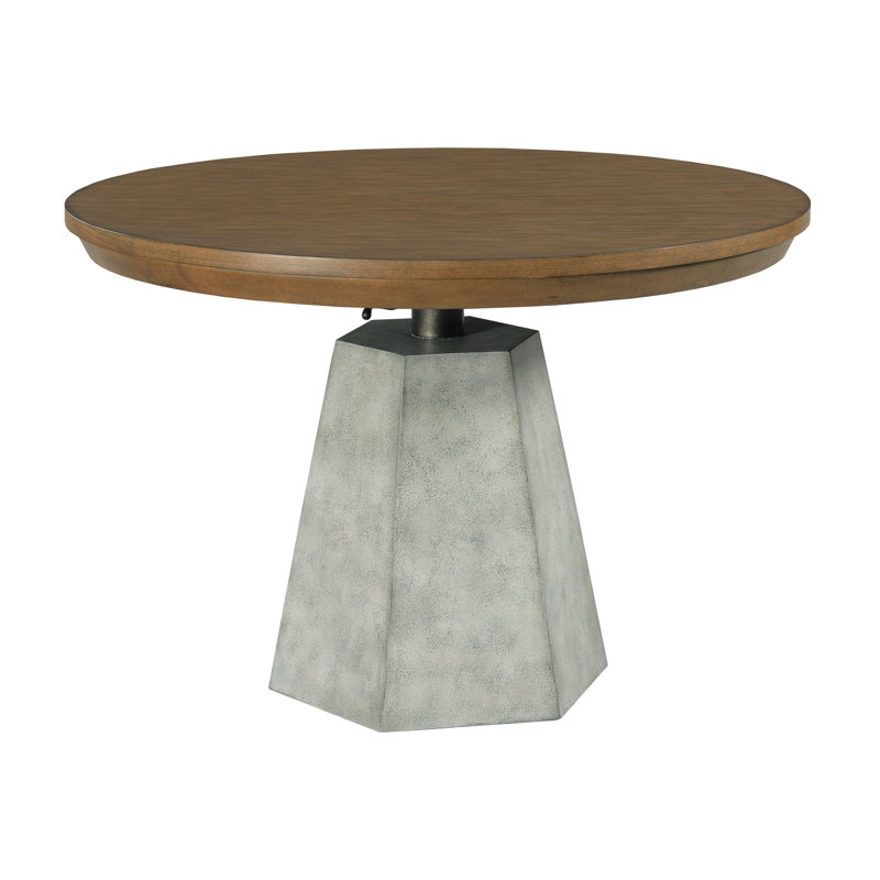 Floydene Round Solid Wood Top Dining Table