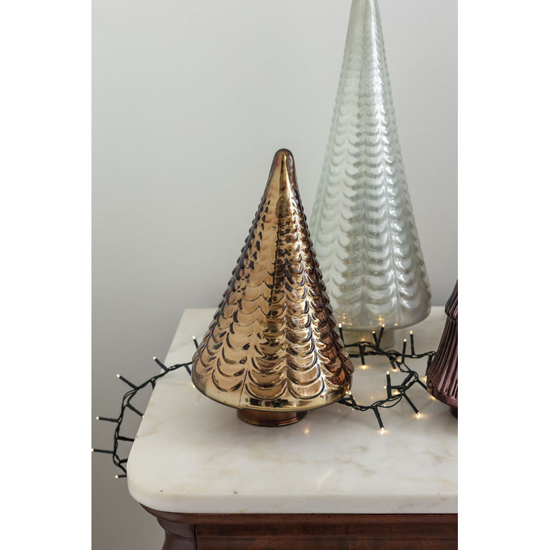 Tree, 11.5" H x 7.25" W x 7.25" D, Copper