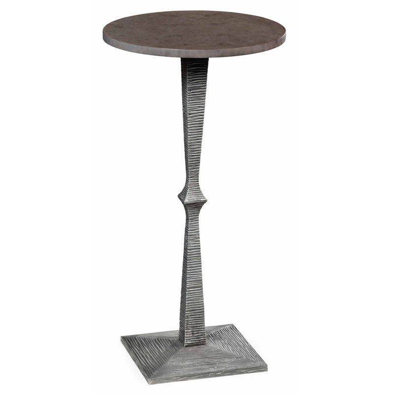 Taper Solid Wood Top End Table