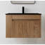 Ensemble de meuble-lavabo simple 30 po avec plateau en céramique Deontrae-506782562