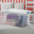 6-Pack Stackable Storage Bin with Lid, Clear Plastic Design, 64 Quart