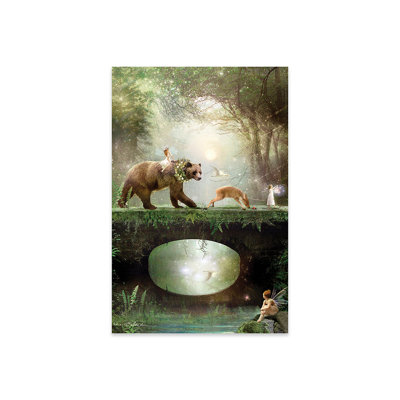 " The Way Through the Woods " Print