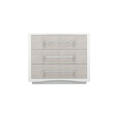 Clear 3 - Drawer Nightstand