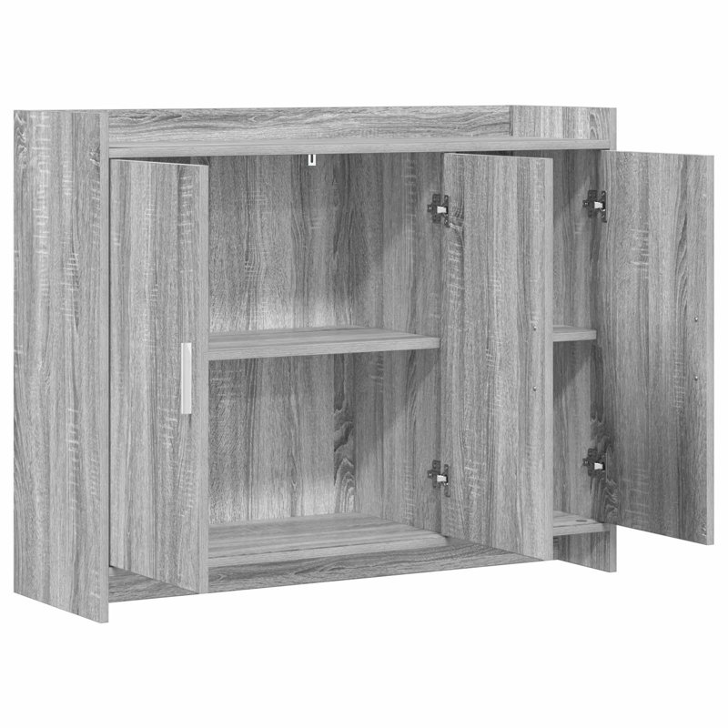 98.5cm Sideboard, Grey Sonoma