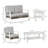 Outdoor Conversation Furniture Set,Garden Furniture Set