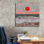 Art mural sur toile Highland Dunes «Fuchsia Sunset» par Svetlana Aleynikova-74283107
