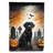 Double Sided 40'' H x 28'' W Polyester Halloween House Flag