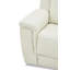 Fauteuil inclinable électrique en cuir nacré Busey