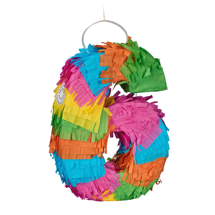 The Seasonal Aisle Mini pinata number 6 | Wayfair.co.uk