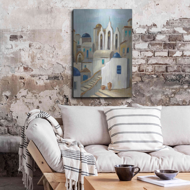 «Santorini View III» par Silvia Vassileva, H 36 po x l 24 po