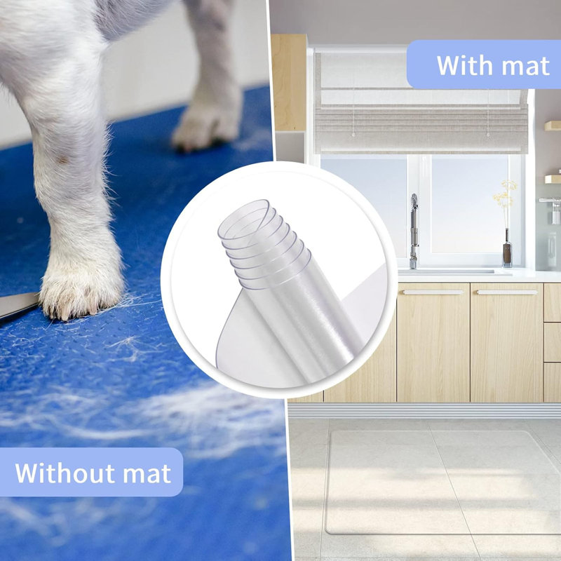 120Cm X 120Cm PVC Chair Mat For Hardwood Floor For Office And Home