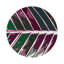 Sous-verres ronds en cuir tropical-119015385