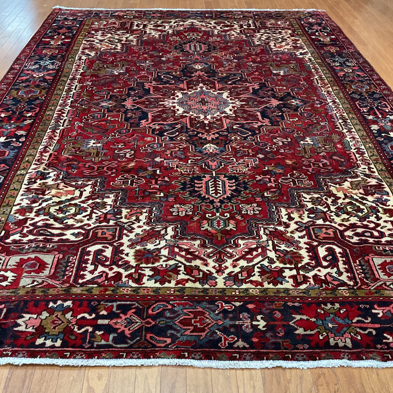 HERAT ORIENTAL Handmade Heriz Wool Rug