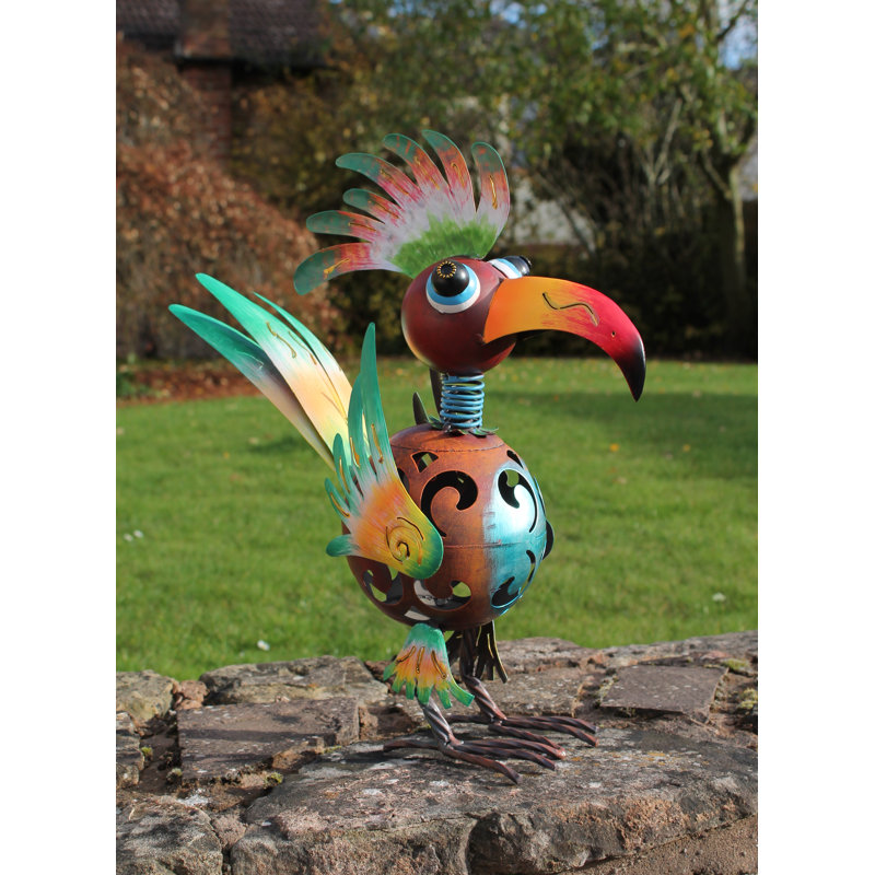 Yousif Animals Weather Resistant Metal Garden Statue
