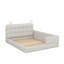 Grand lit plateforme tapissier avec 2 lumières-875769324