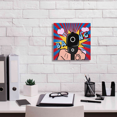 '16' by Mark Ashkenazi, Canvas Wall Art