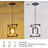 1 - Light Black LED Pendant