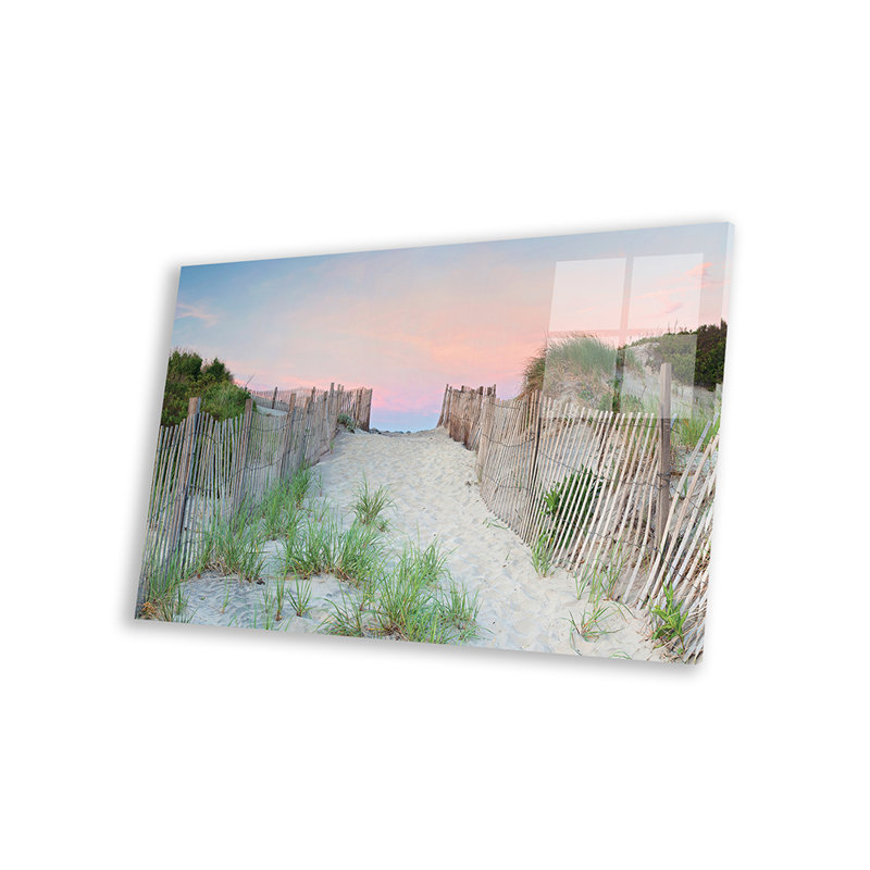 Crescent Beach Path, impression sur verre acrylique, H 16 po x l 24 po x P 0,25 po