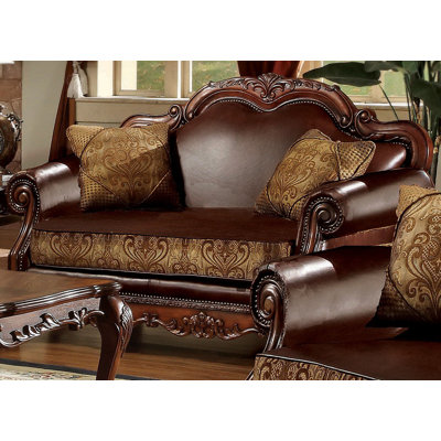 Tobin 64"" Chenille Rolled Arm Loveseat -  Fleur De Lis Living, 5E5745C381FF41458FBD05332AFE8D47