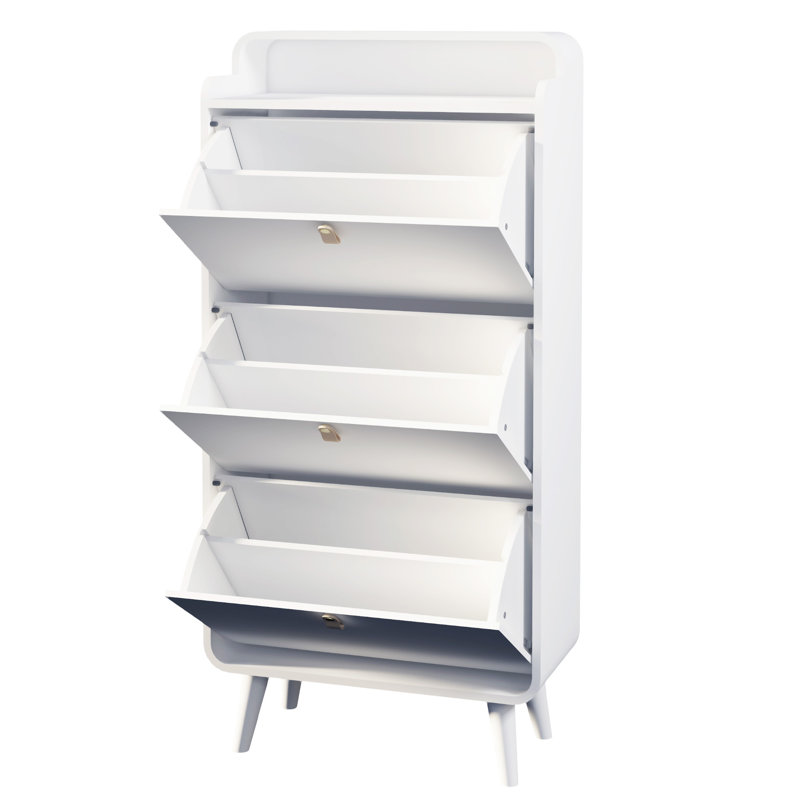 Armoire à chaussures avec 3 tiroirs Modern Arc Design