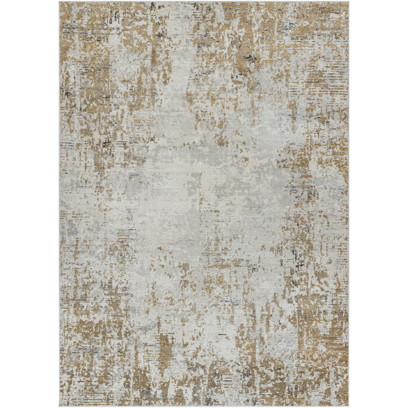 Quann Abstract Indoor Rug, Rectangle 9' x 12'4"