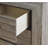 Lyndon Weathered Gray Grain Finish Nightstand