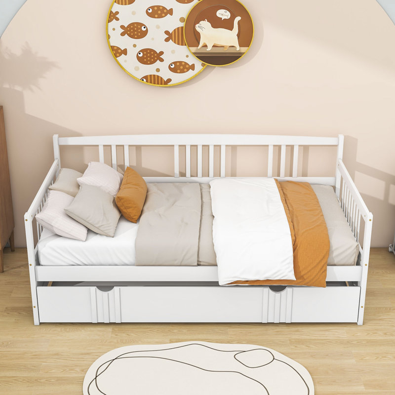 Daybed, White, Twin