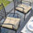 16-Inch Solid Twill Square Tufted Chair Cushions-290121264